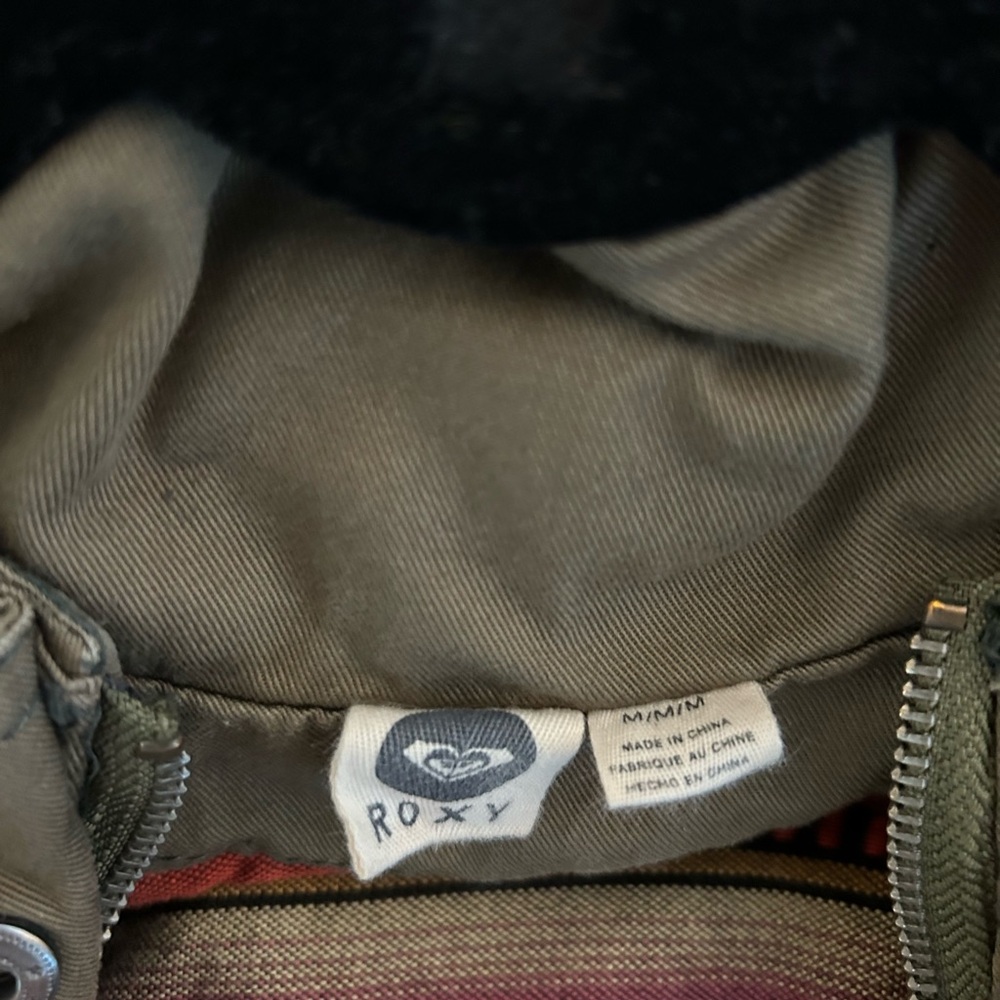 Roxy Utility Jacket With Hood-M - image 2